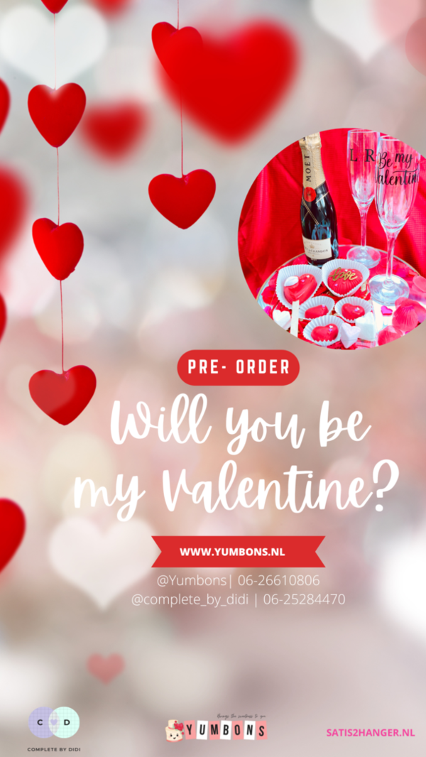 PRE-ORDER Will you be my Valentine?